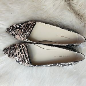 Sophia Webster bibi butterfly flats sz 39